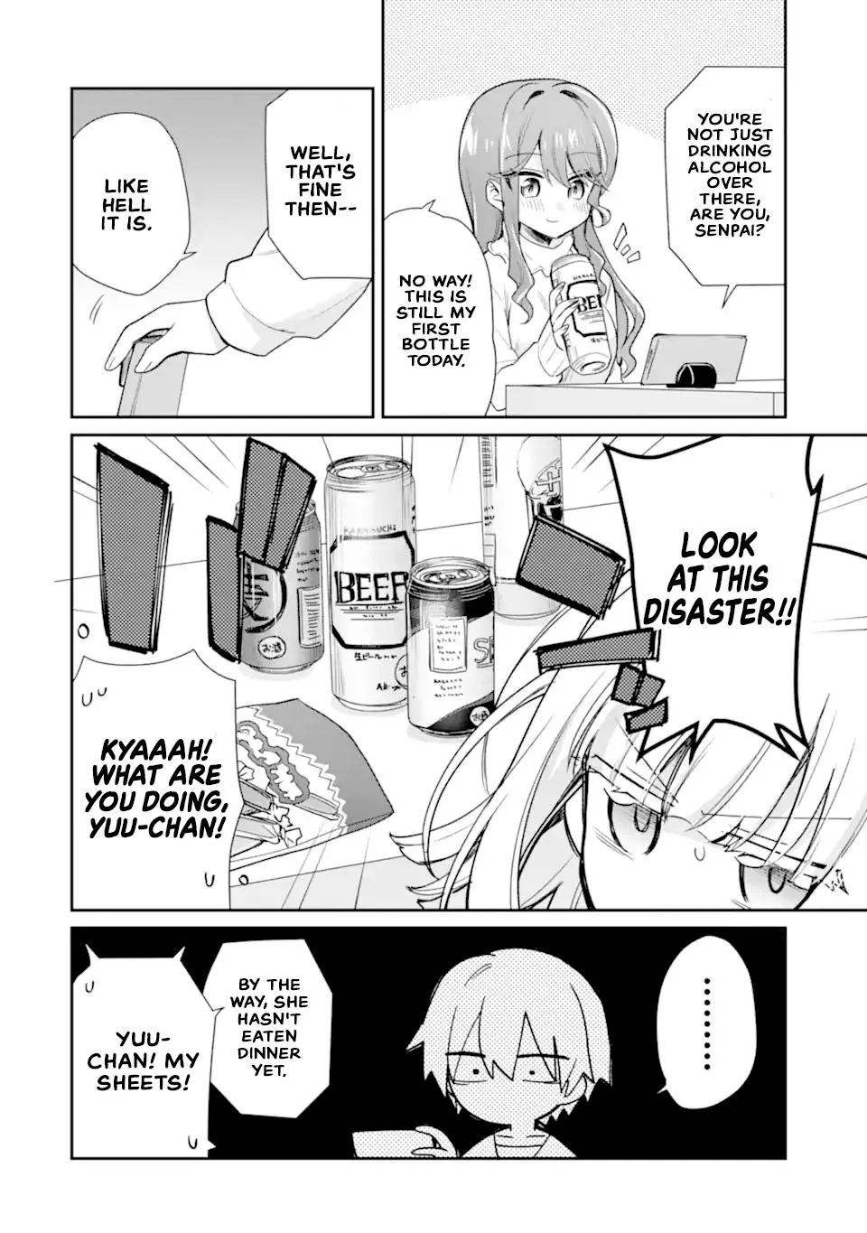 Sweet Cohabitation Romcom With My Senior Girlfriend and Alcohol Starts At Twenty Chapter 6 page 15 - 