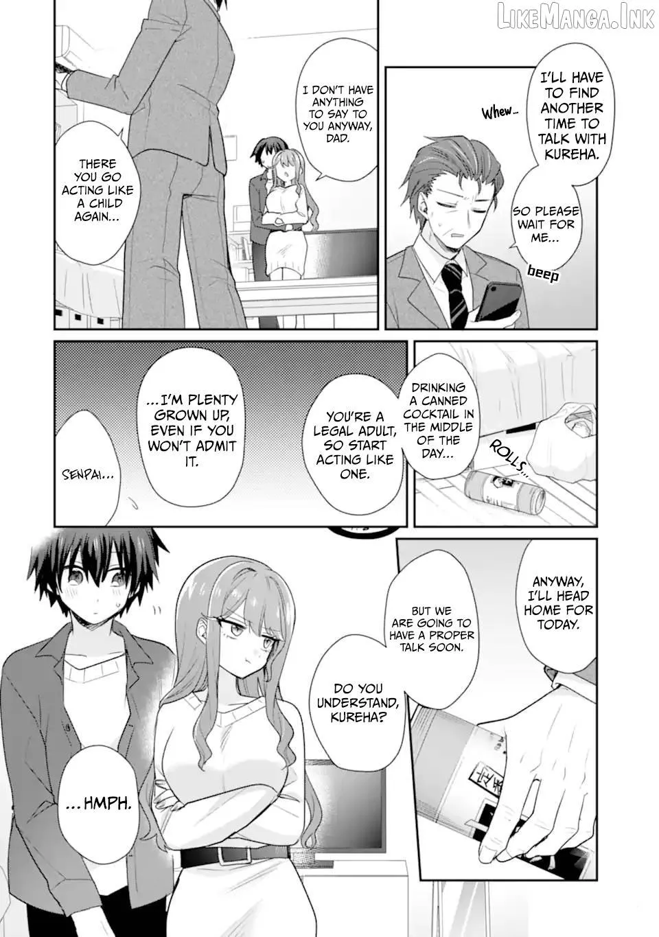 Sweet Cohabitation Romcom With My Senior Girlfriend and Alcohol Starts At Twenty Chapter 8 page 13 - 