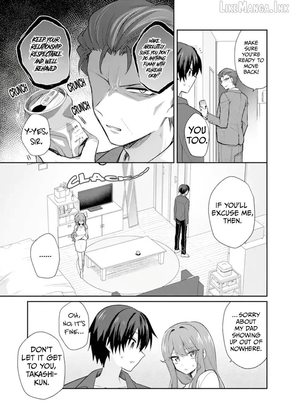 Sweet Cohabitation Romcom With My Senior Girlfriend and Alcohol Starts At Twenty Chapter 8 page 14 - 