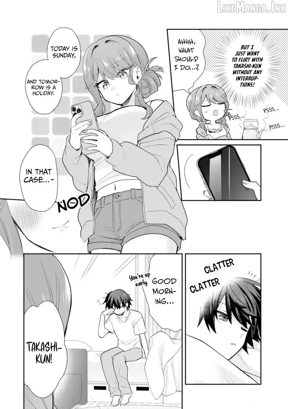 Sweet Cohabitation Romcom With My Senior Girlfriend and Alcohol Starts At Twenty Chapter 8 page 17 - 