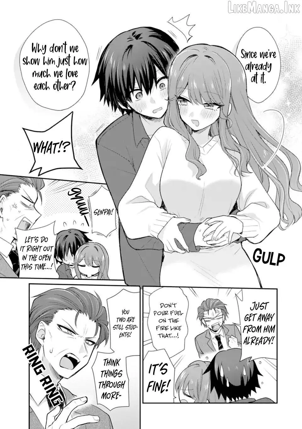 Sweet Cohabitation Romcom With My Senior Girlfriend and Alcohol Starts At Twenty Chapter 8 page 10 - 