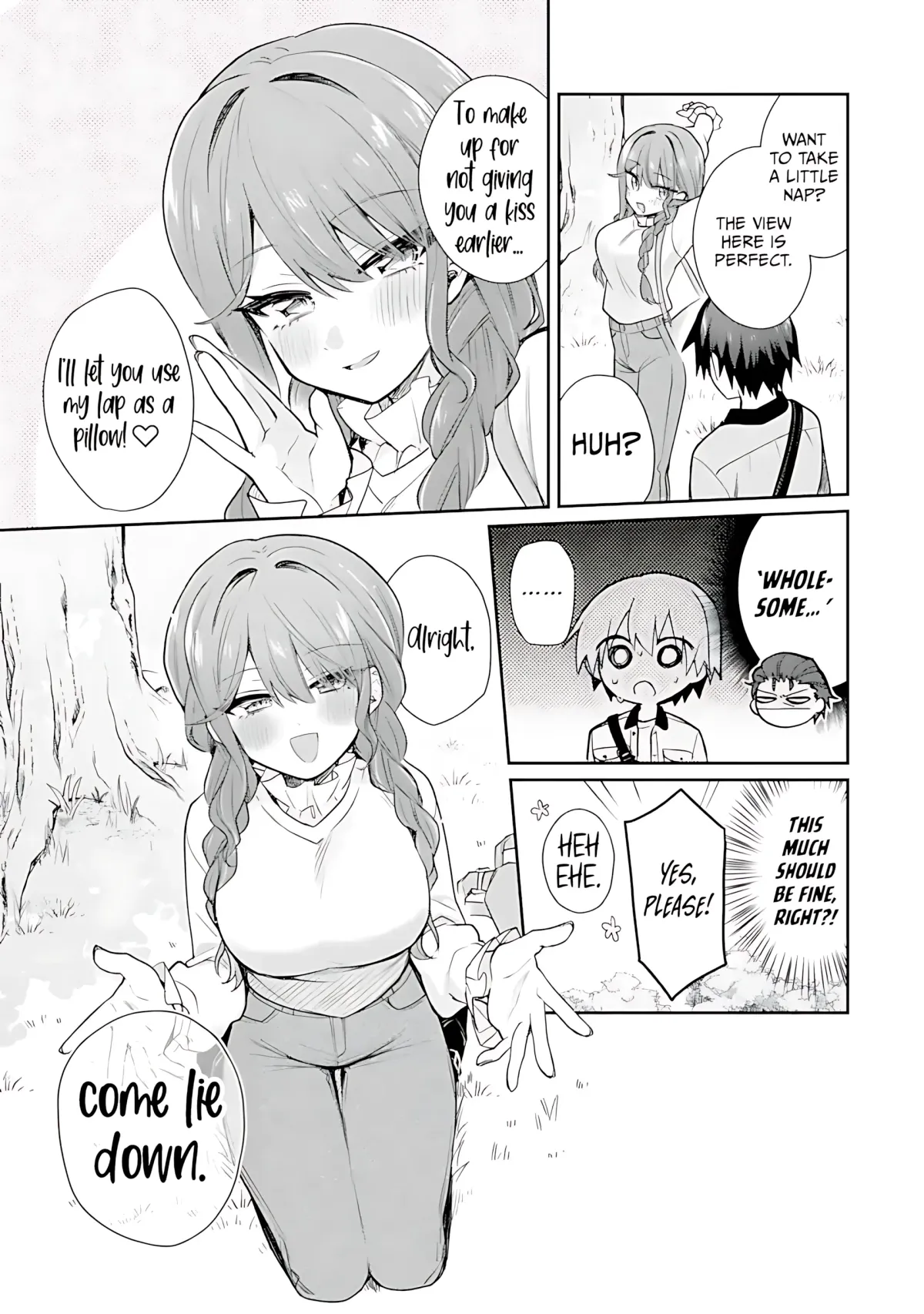 Sweet Cohabitation Romcom With My Senior Girlfriend and Alcohol Starts At Twenty Chapter 9 page 12 - 