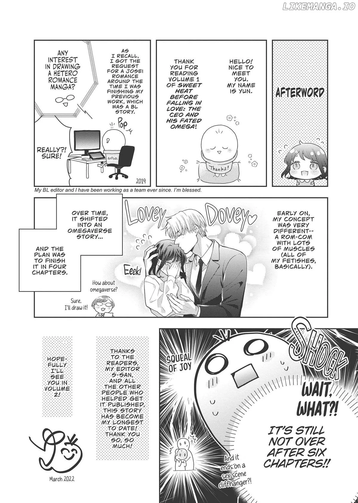 Sweet Heat Before Falling in Love: The CEO and His Fated Omega (Official) Chapter 6.5 page 14 - 
