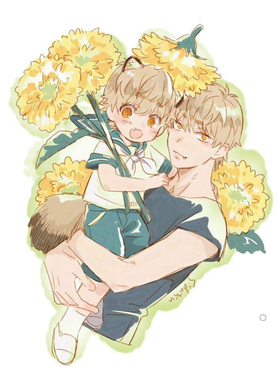 Sweet Home Mofumofu Tanuki Kyoudai to Kazoku ni Narimasu Chapter 6.5 page 32 - 