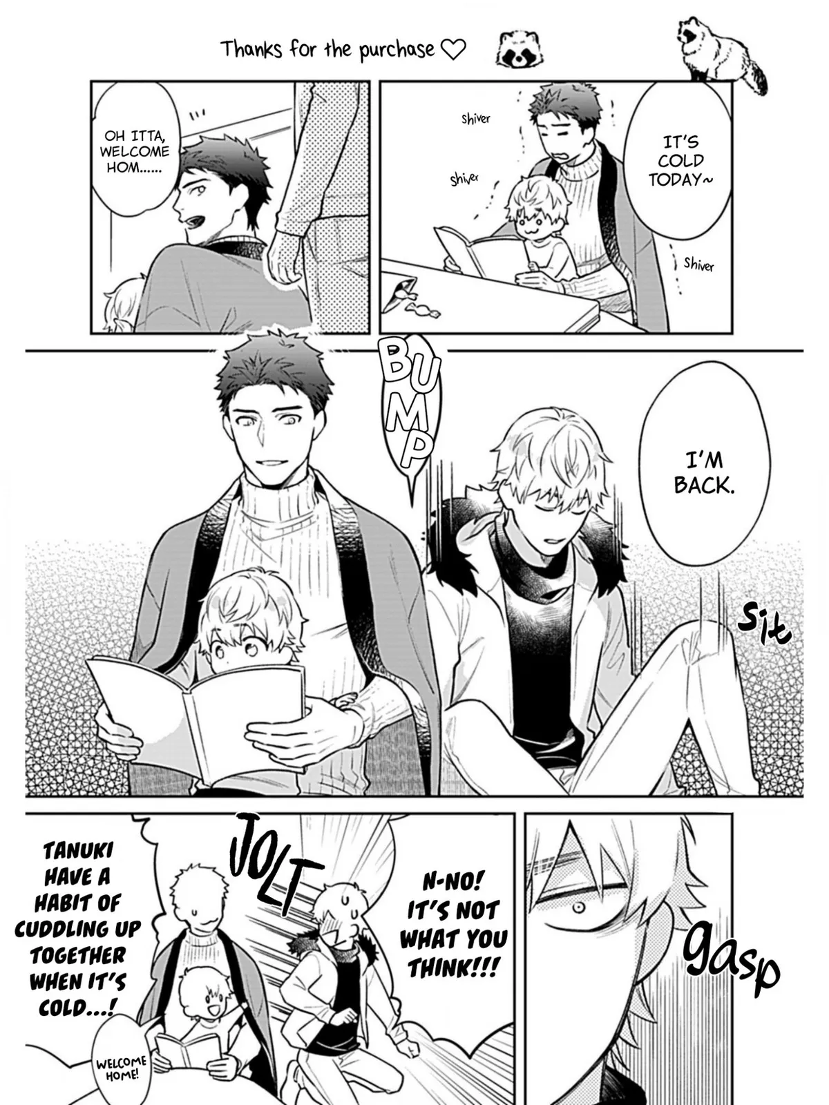 Sweet Home Mofumofu Tanuki Kyoudai to Kazoku ni Narimasu Chapter 6.5 page 42 - 