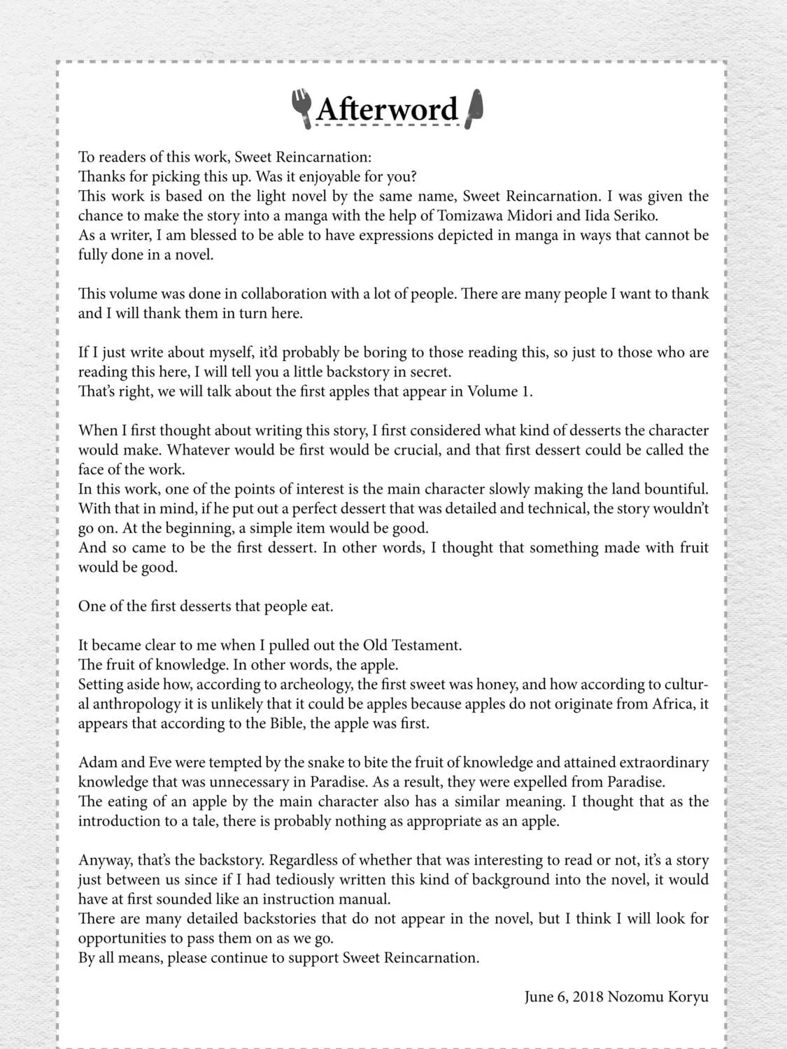 Sweet Reincarnation Chapter 5.5 page 41 - 