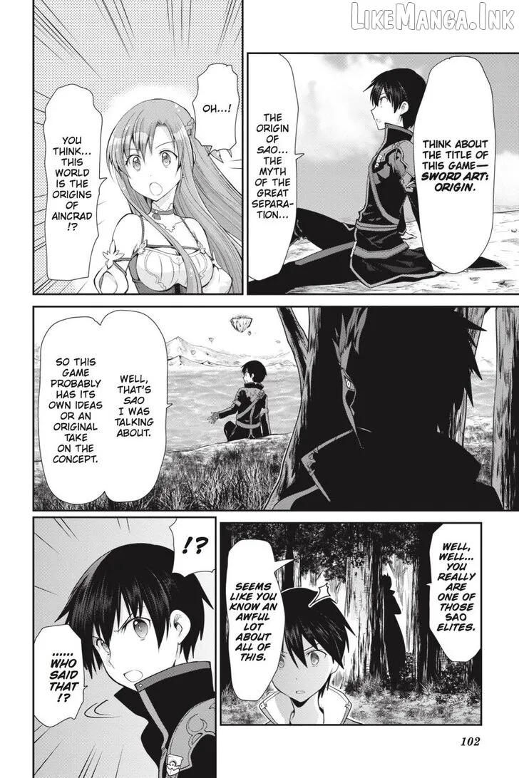 Sword Art Online: Hollow Realization Chapter 1 page 103 - 