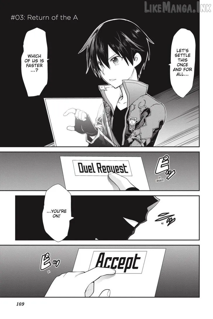 Sword Art Online: Hollow Realization Chapter 1 page 110 - 
