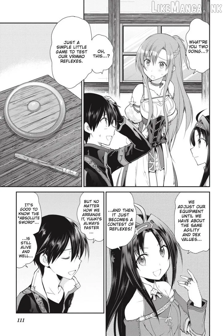 Sword Art Online: Hollow Realization Chapter 1 page 112 - 