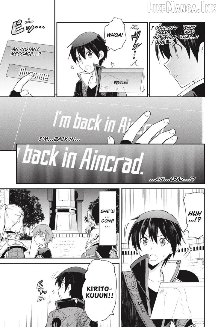 Sword Art Online: Hollow Realization Chapter 1 page 14 - 
