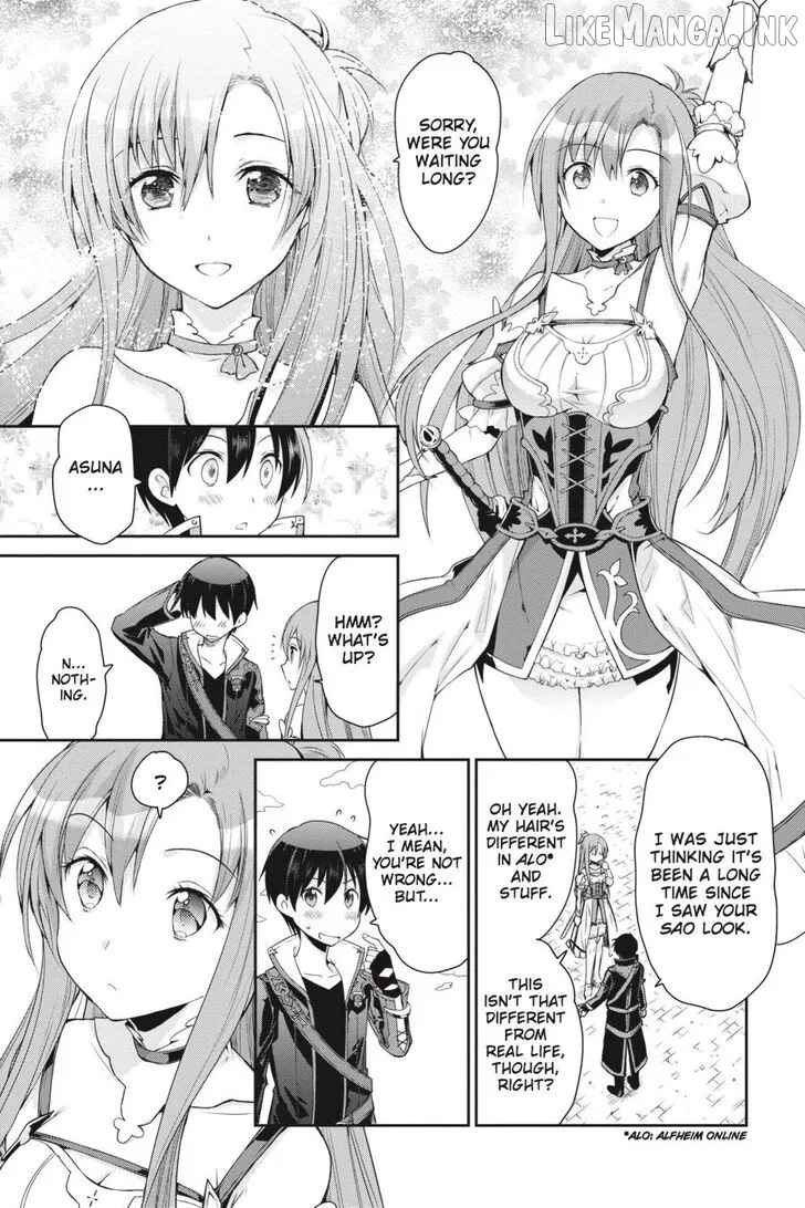 Sword Art Online: Hollow Realization Chapter 1 page 15 - 