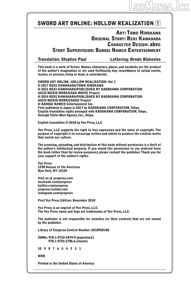 Sword Art Online: Hollow Realization Chapter 1 page 163 - 