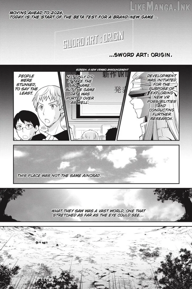 Sword Art Online: Hollow Realization Chapter 1 page 22 - 