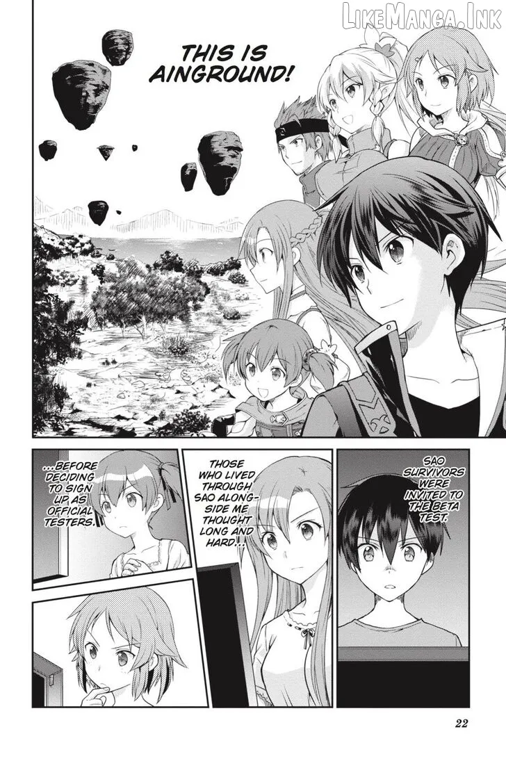 Sword Art Online: Hollow Realization Chapter 1 page 23 - 