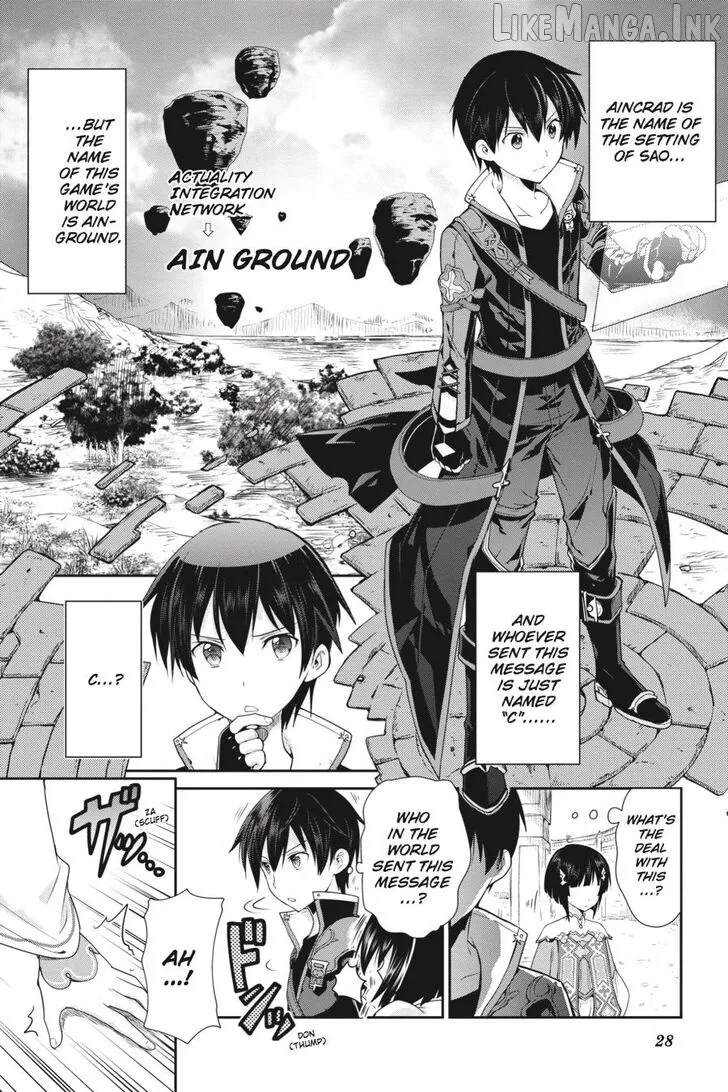 Sword Art Online: Hollow Realization Chapter 1 page 29 - 