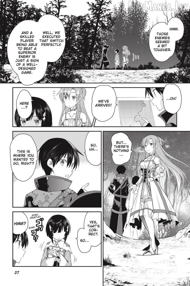 Sword Art Online: Hollow Realization Chapter 1 page 38 - 