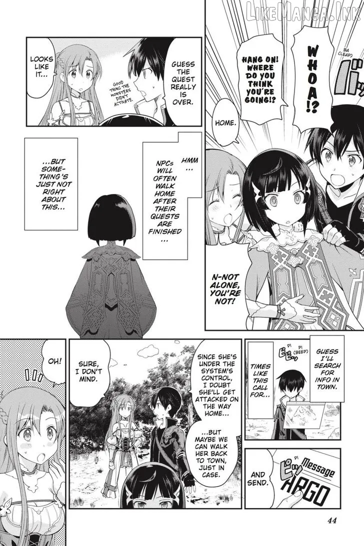 Sword Art Online: Hollow Realization Chapter 1 page 45 - 