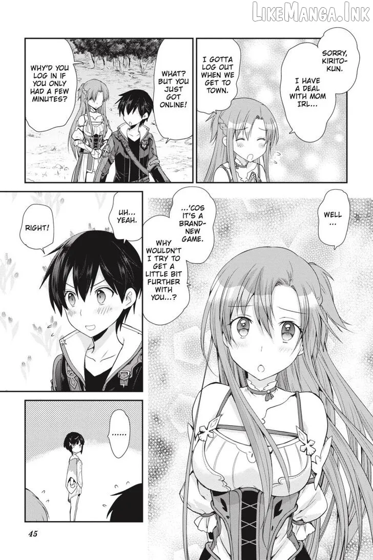 Sword Art Online: Hollow Realization Chapter 1 page 46 - 