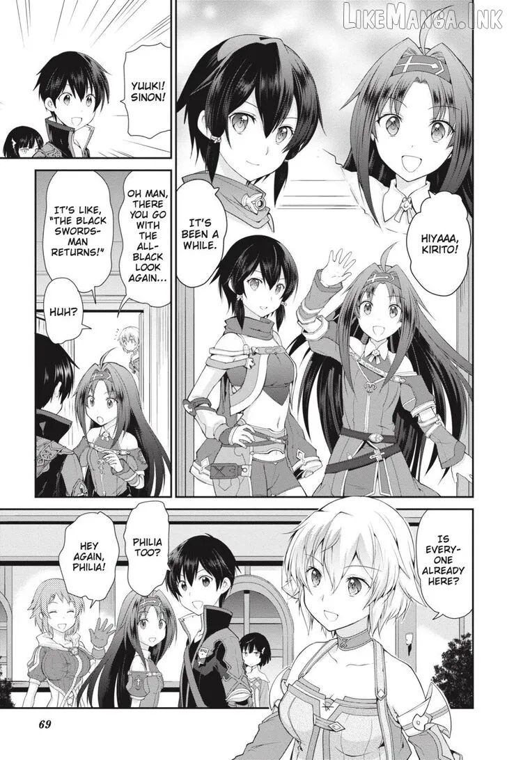 Sword Art Online: Hollow Realization Chapter 1 page 70 - 