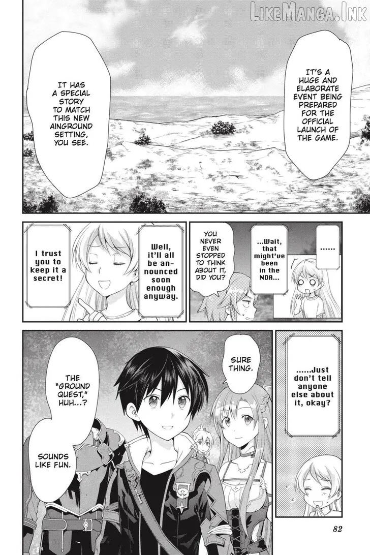 Sword Art Online: Hollow Realization Chapter 1 page 83 - 
