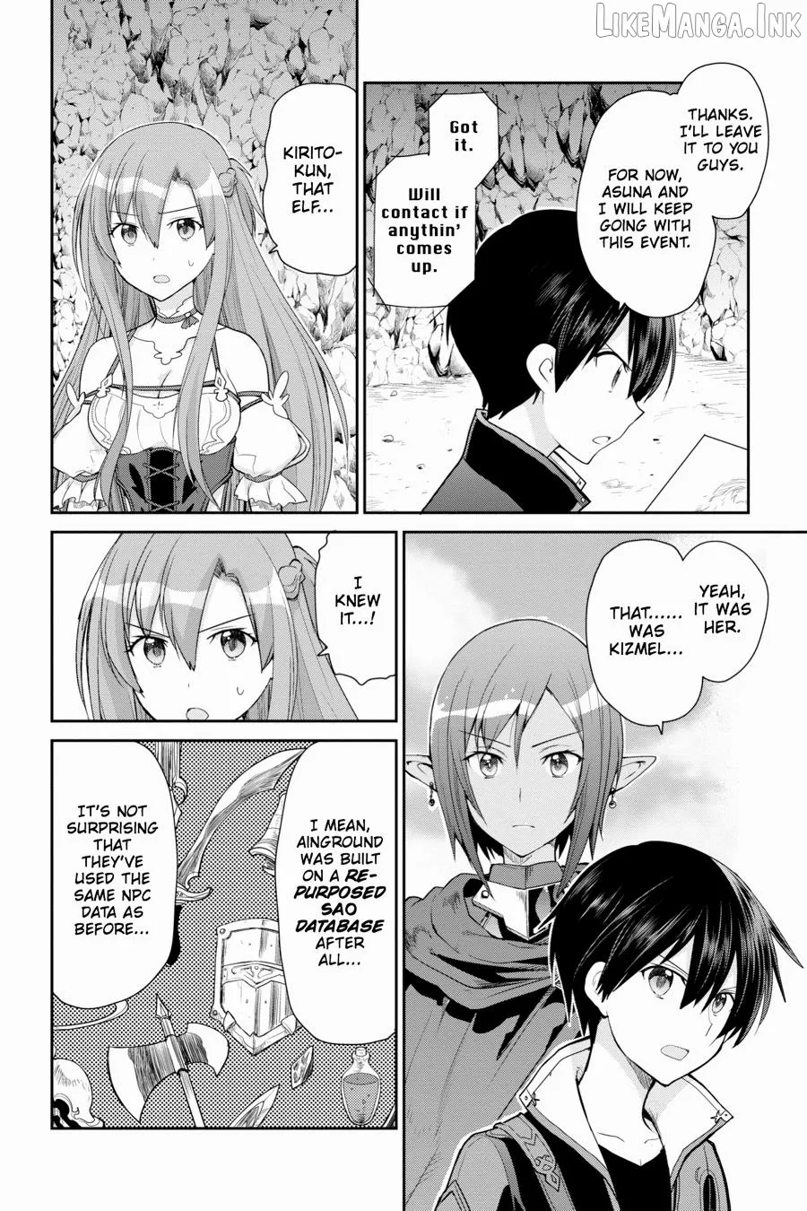 Sword Art Online: Hollow Realization Chapter 10 page 14 - 