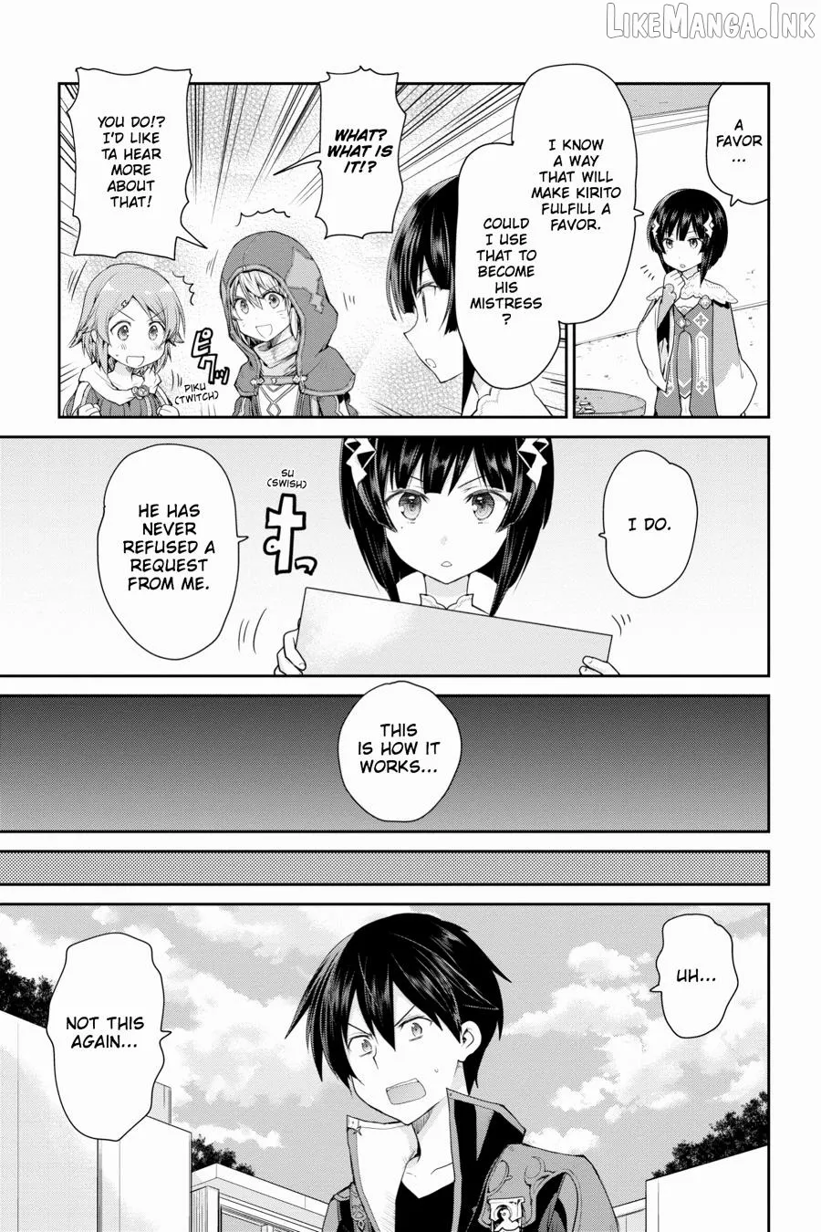 Sword Art Online: Hollow Realization Chapter 14.5 page 7 - 