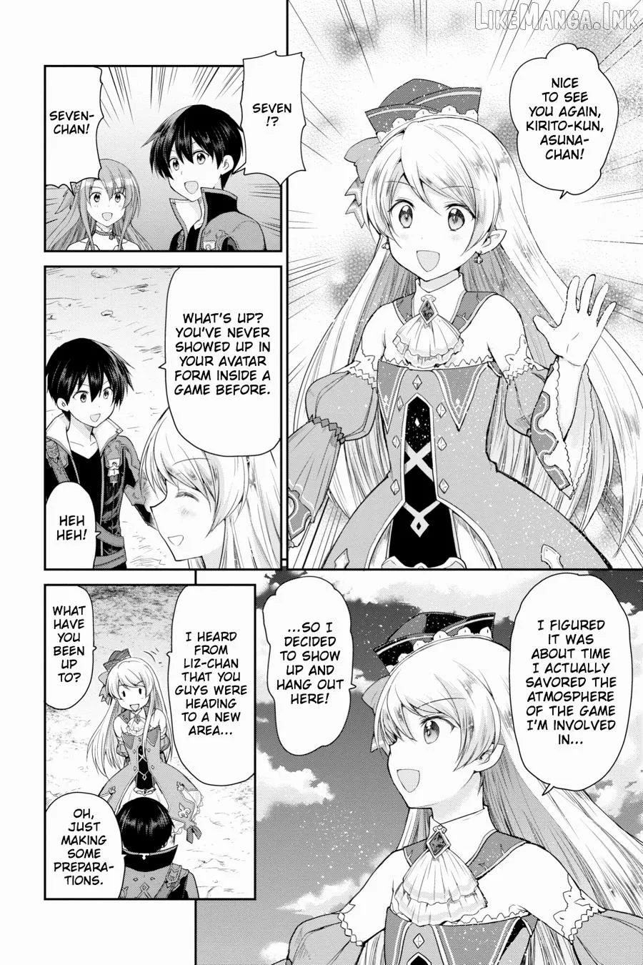 Sword Art Online: Hollow Realization Chapter 14 page 4 - 