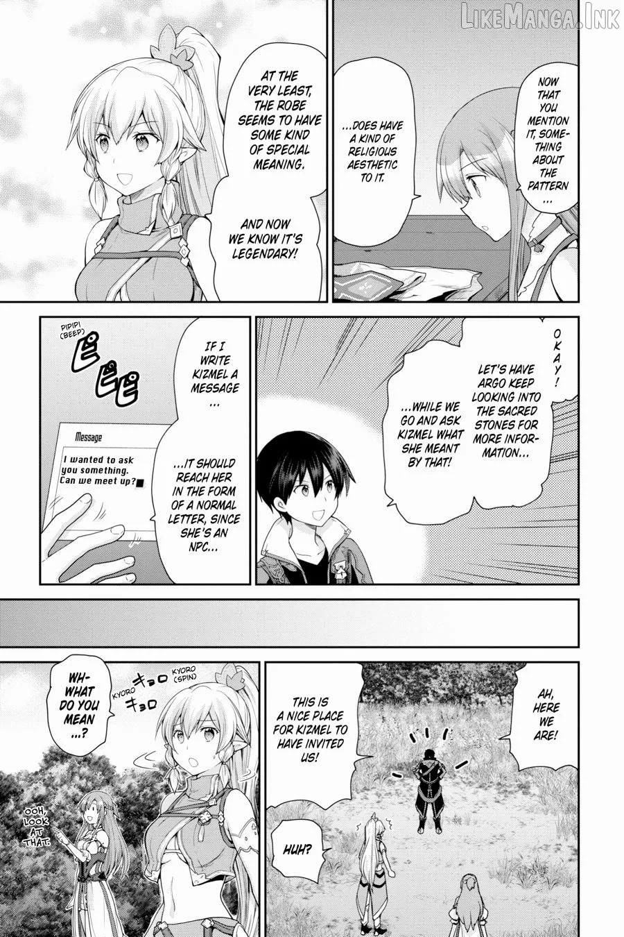 Sword Art Online: Hollow Realization Chapter 17 page 11 - 
