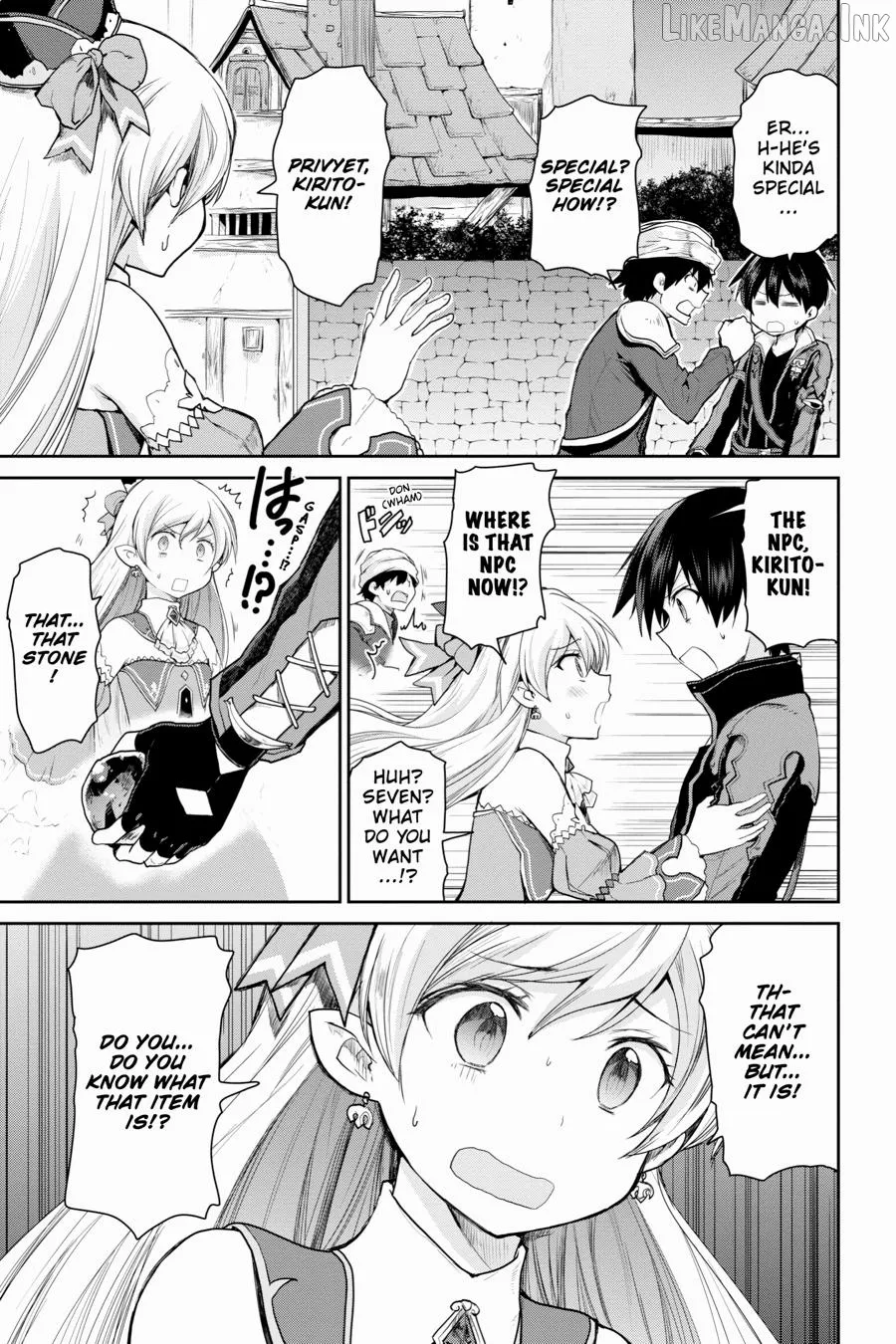 Sword Art Online: Hollow Realization Chapter 18 page 8 - 