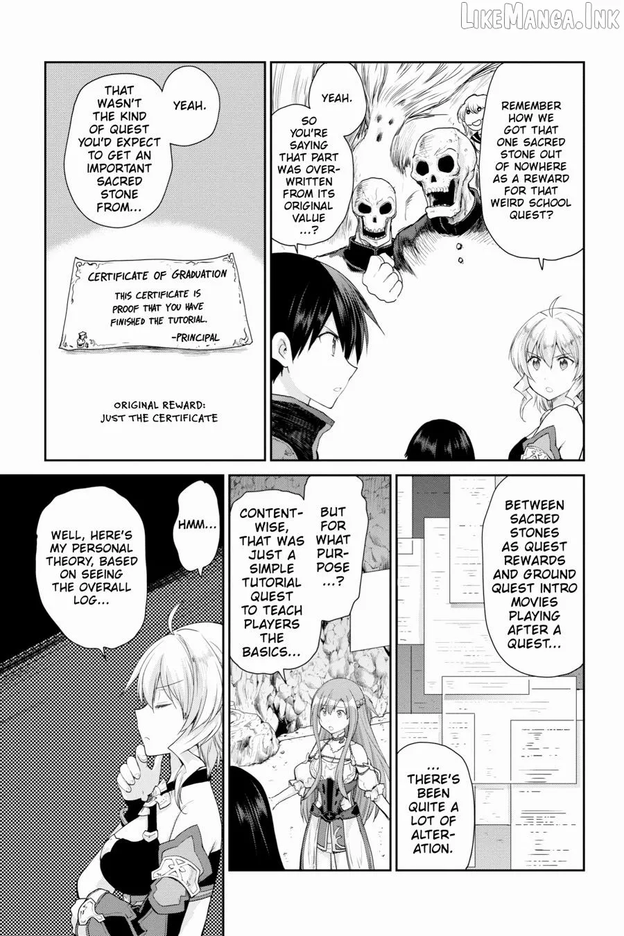 Sword Art Online: Hollow Realization Chapter 19 page 7 - 
