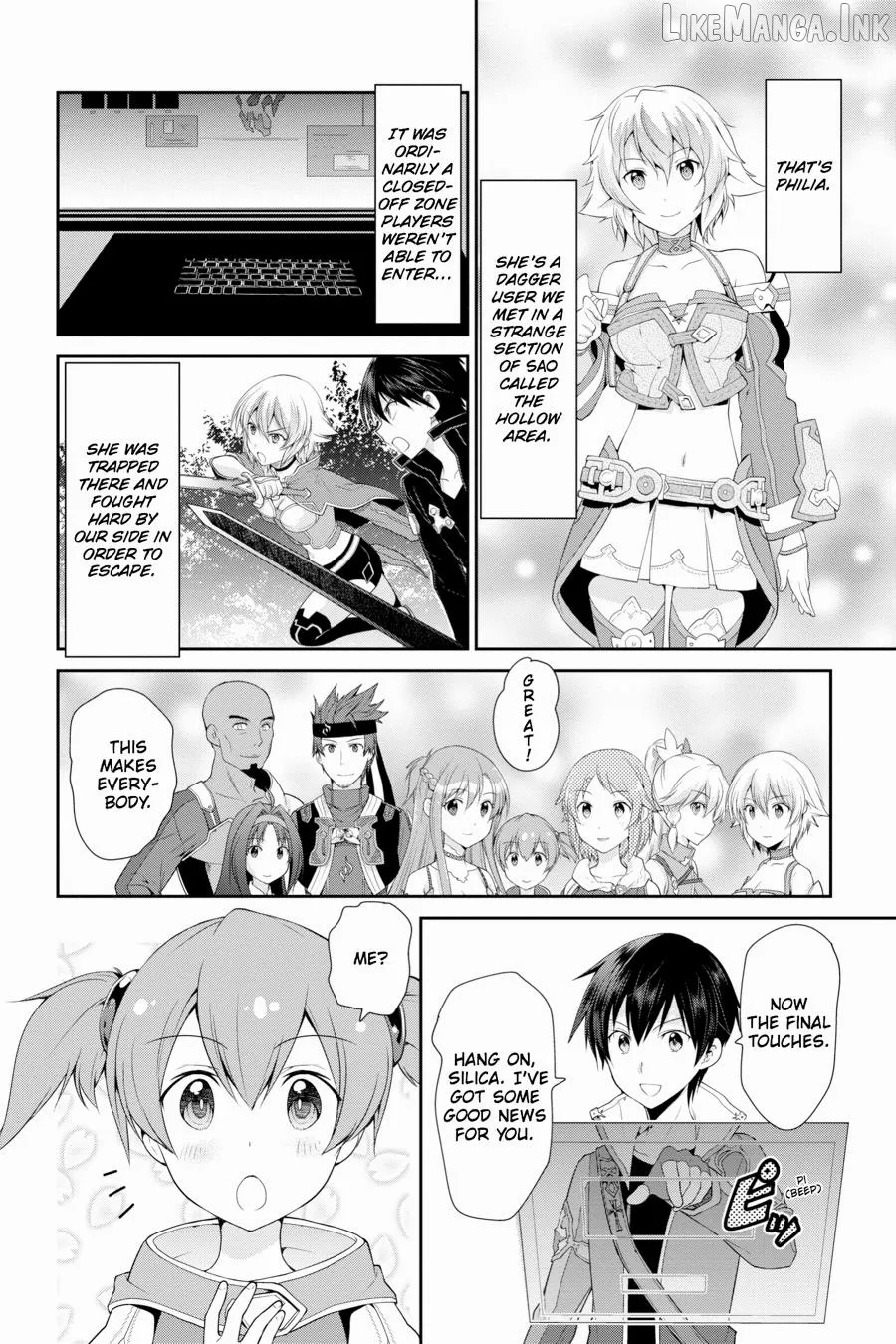 Sword Art Online: Hollow Realization Chapter 2 page 16 - 