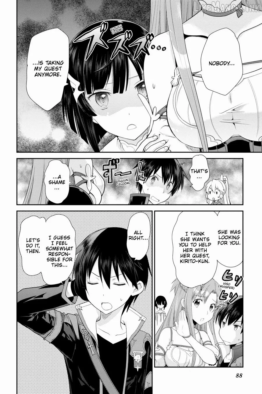 Sword Art Online: Hollow Realization Chapter 2 page 34 - 