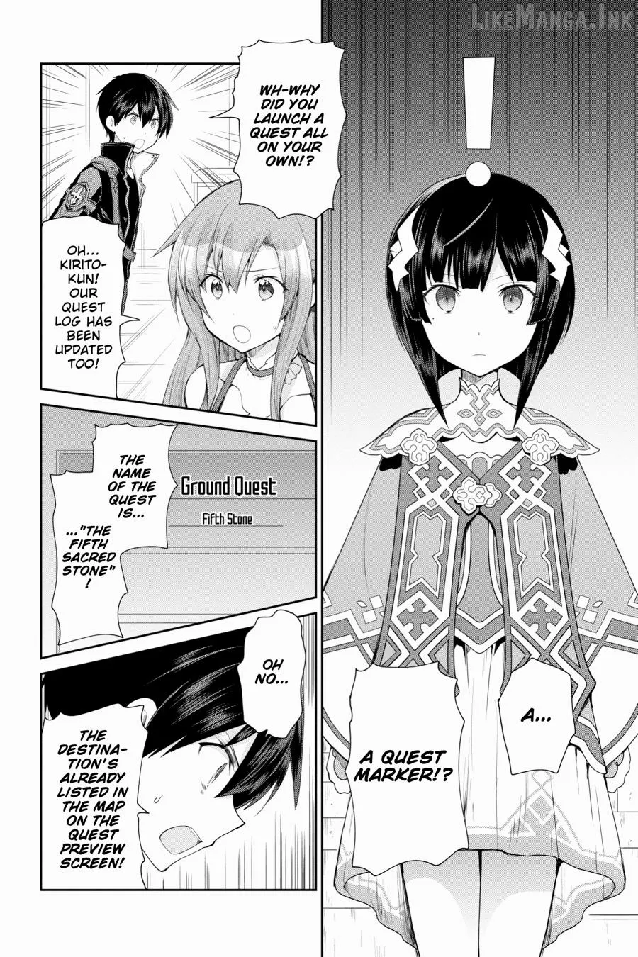 Sword Art Online: Hollow Realization Chapter 20 page 12 - 