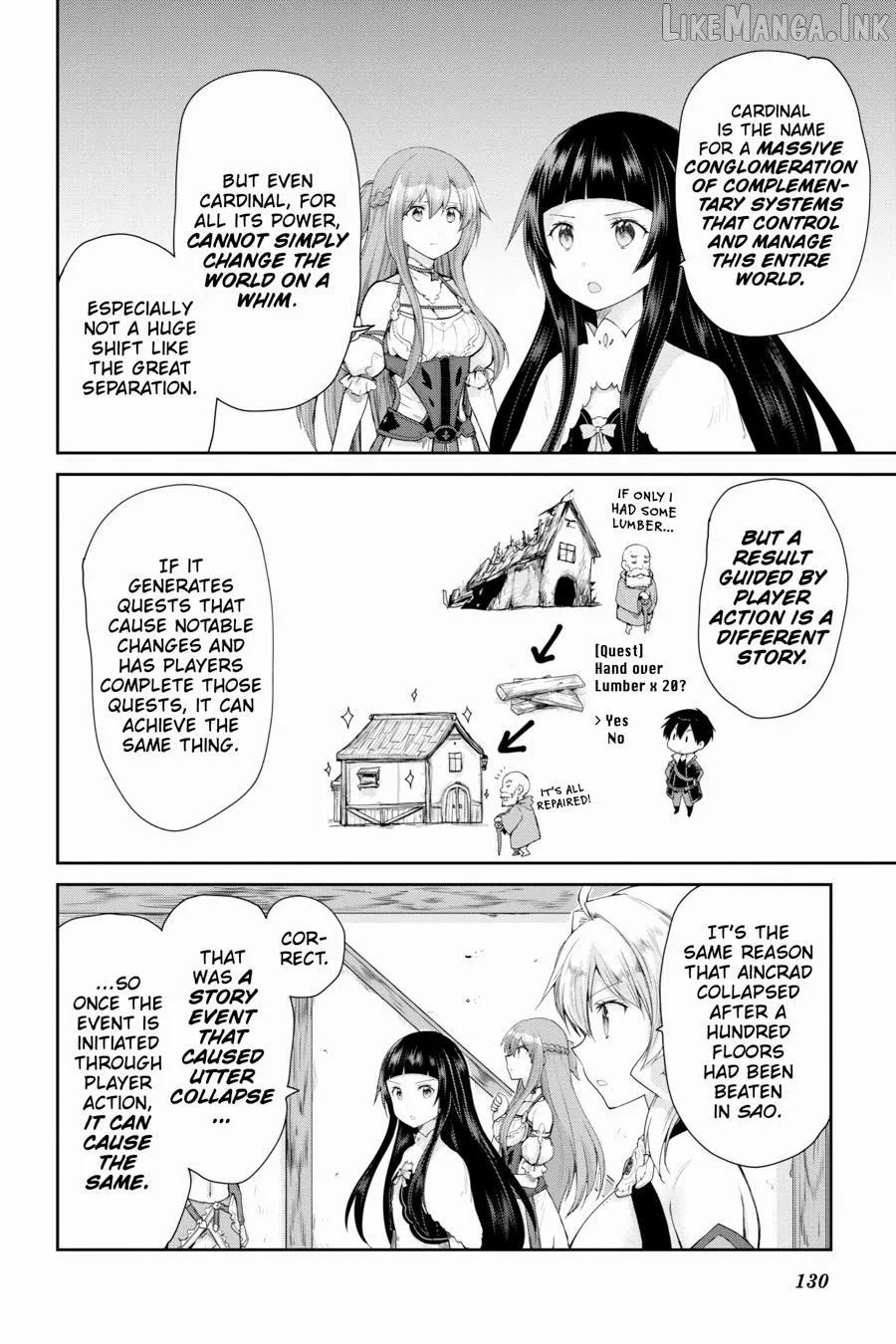 Sword Art Online: Hollow Realization Chapter 20 page 8 - 