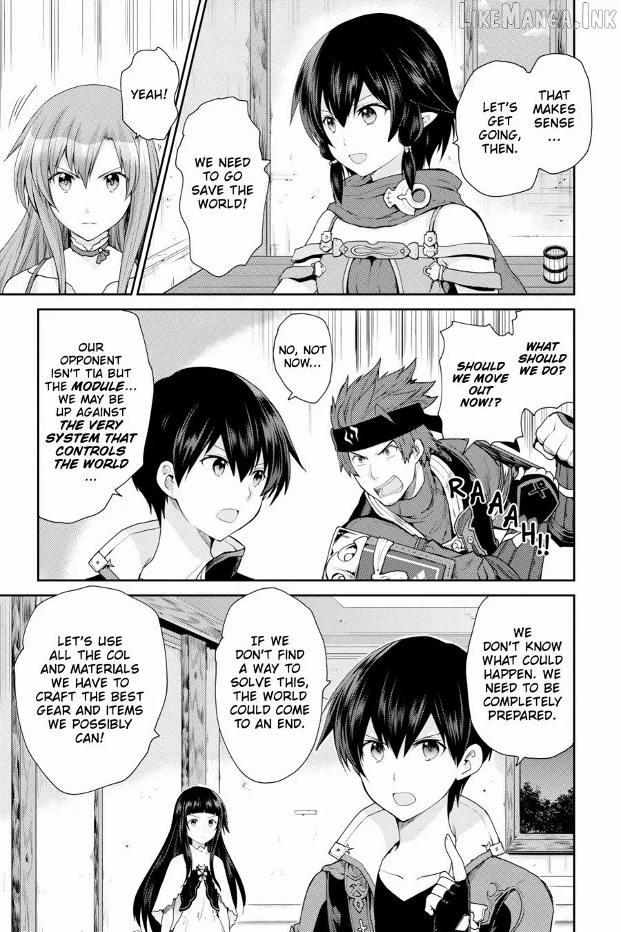 Sword Art Online: Hollow Realization Chapter 28 page 13 - 