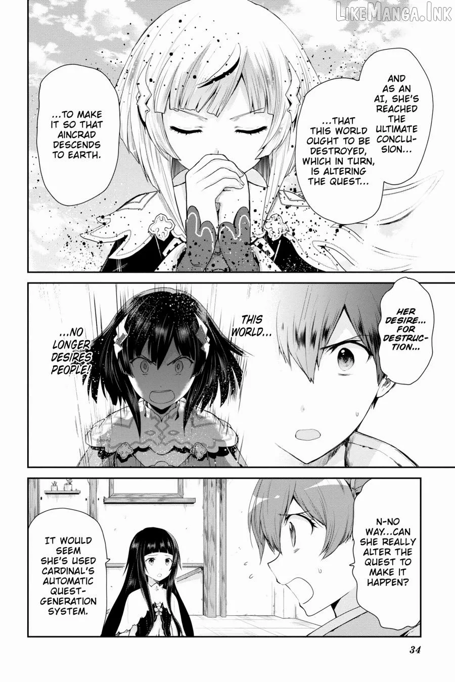 Sword Art Online: Hollow Realization Chapter 28 page 8 - 
