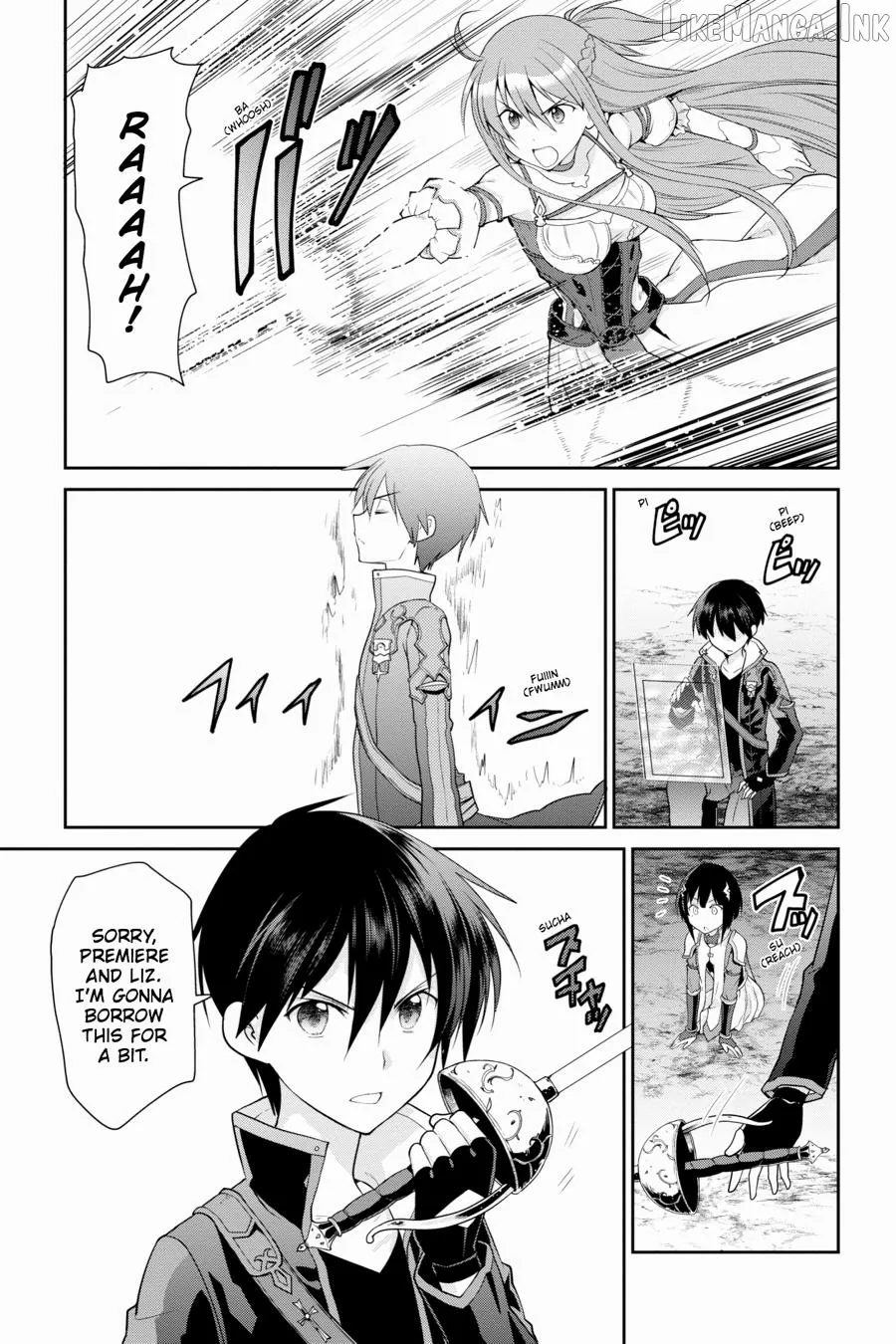 Sword Art Online: Hollow Realization Chapter 3 page 37 - 