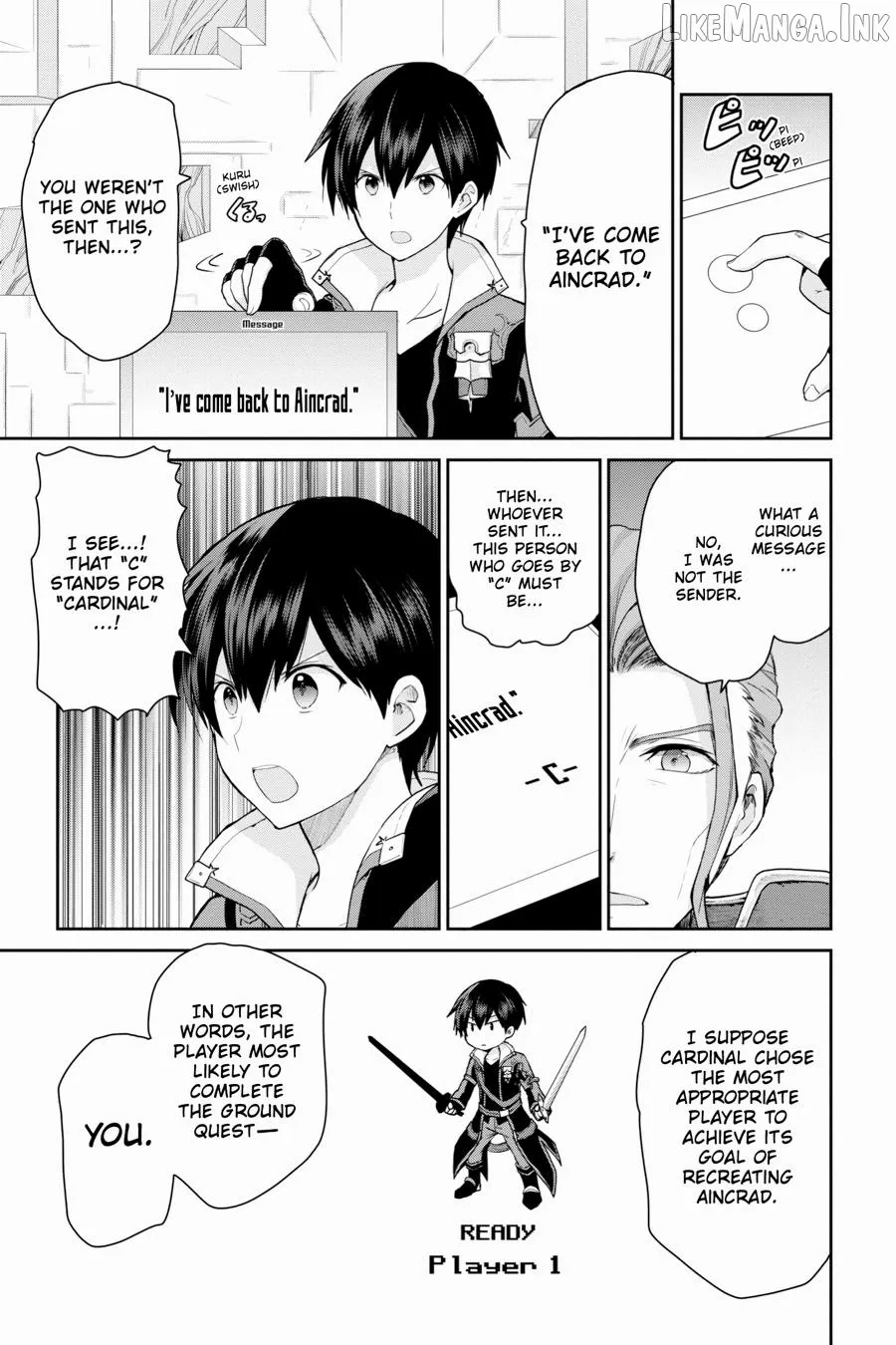 Sword Art Online: Hollow Realization Chapter 33 page 5 - 