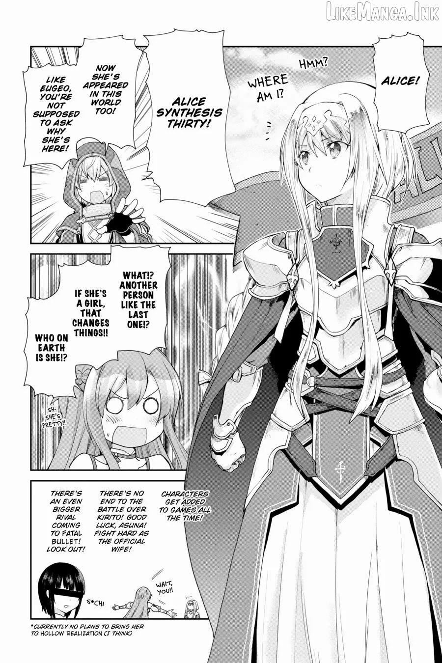 Sword Art Online: Hollow Realization Chapter 34 page 21 - 