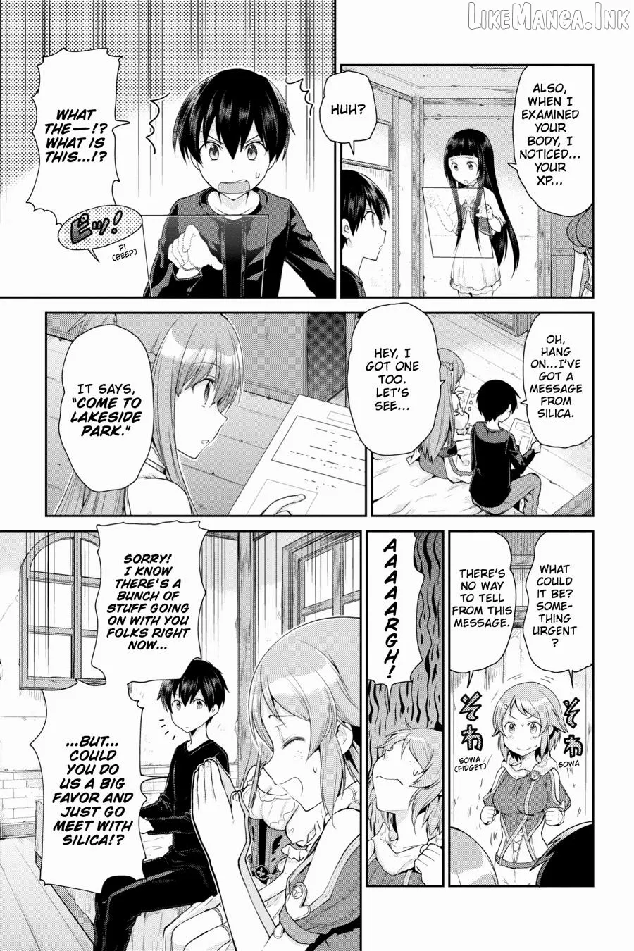 Sword Art Online: Hollow Realization Chapter 4 page 13 - 