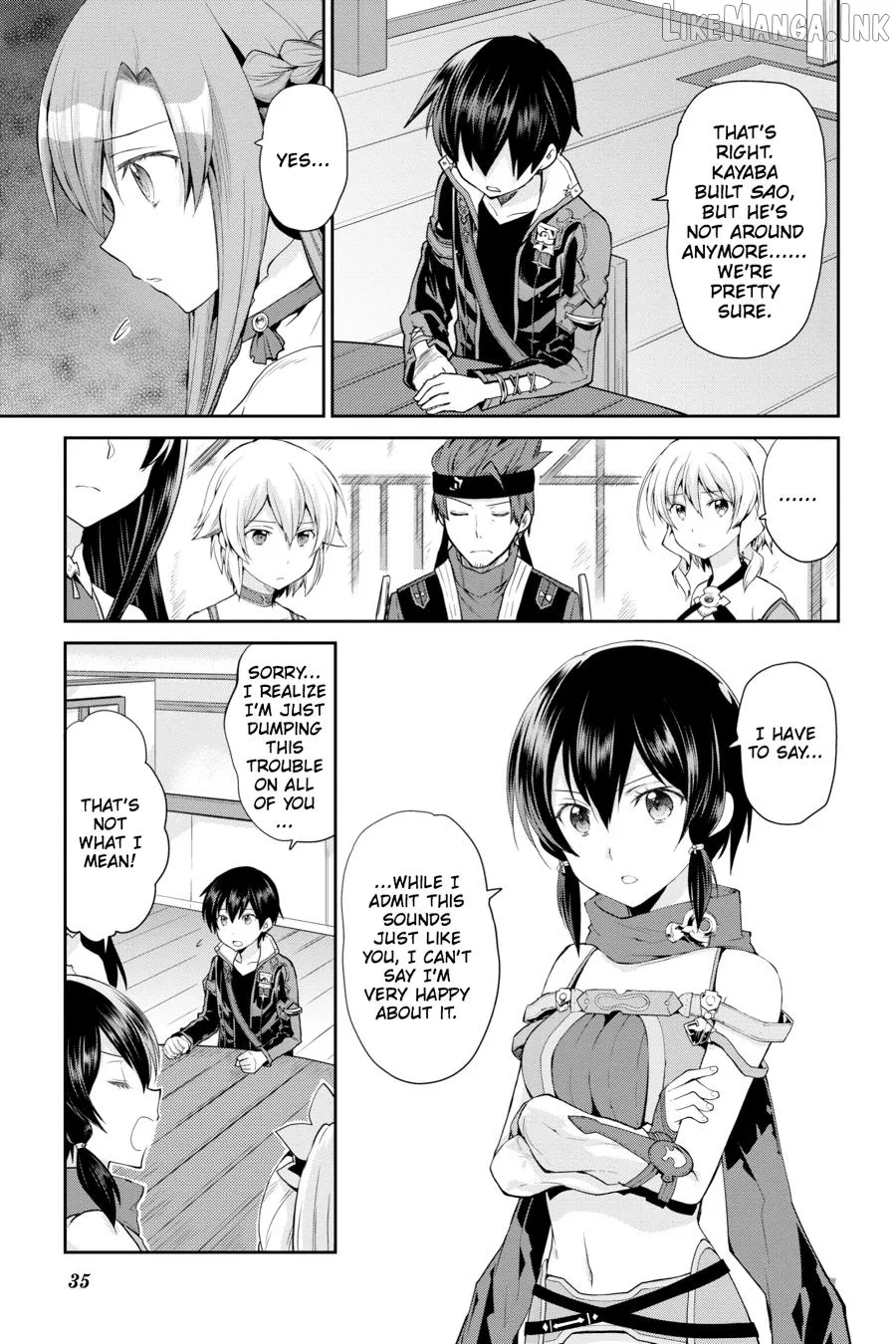 Sword Art Online: Hollow Realization Chapter 5 page 7 - 