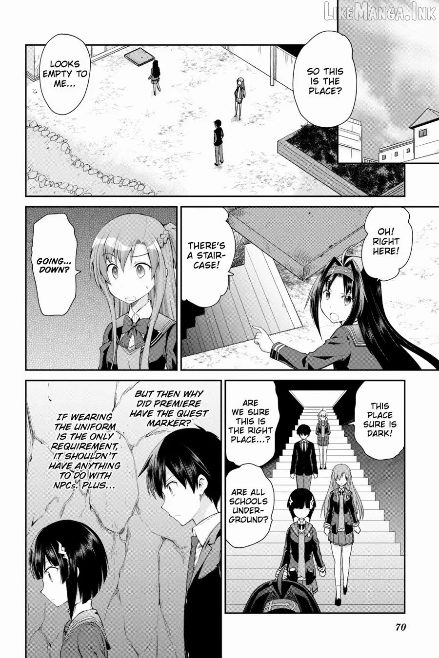Sword Art Online: Hollow Realization Chapter 6 page 14 - 