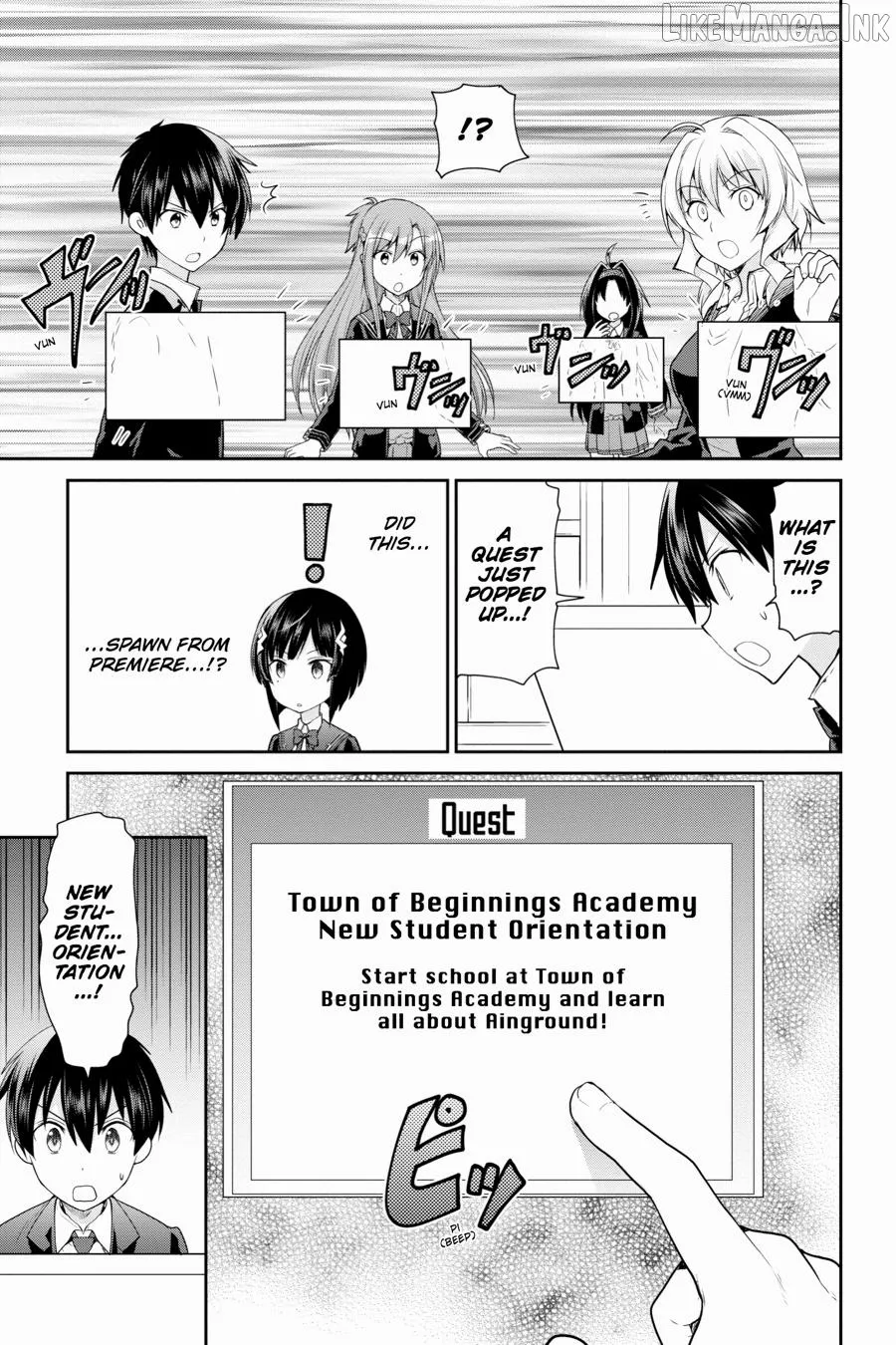 Sword Art Online: Hollow Realization Chapter 6 page 9 - 