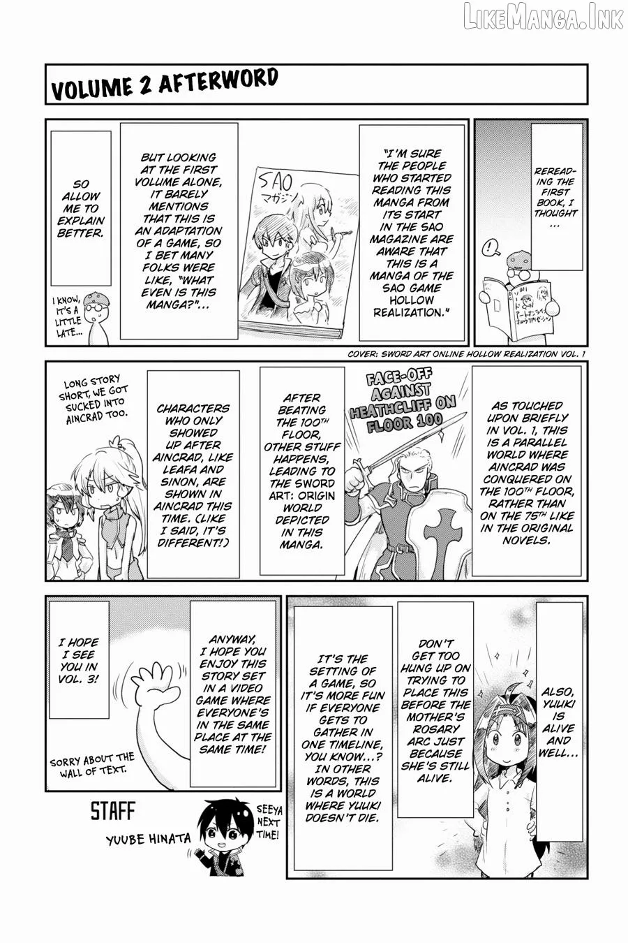 Sword Art Online: Hollow Realization Chapter 9 page 26 - 