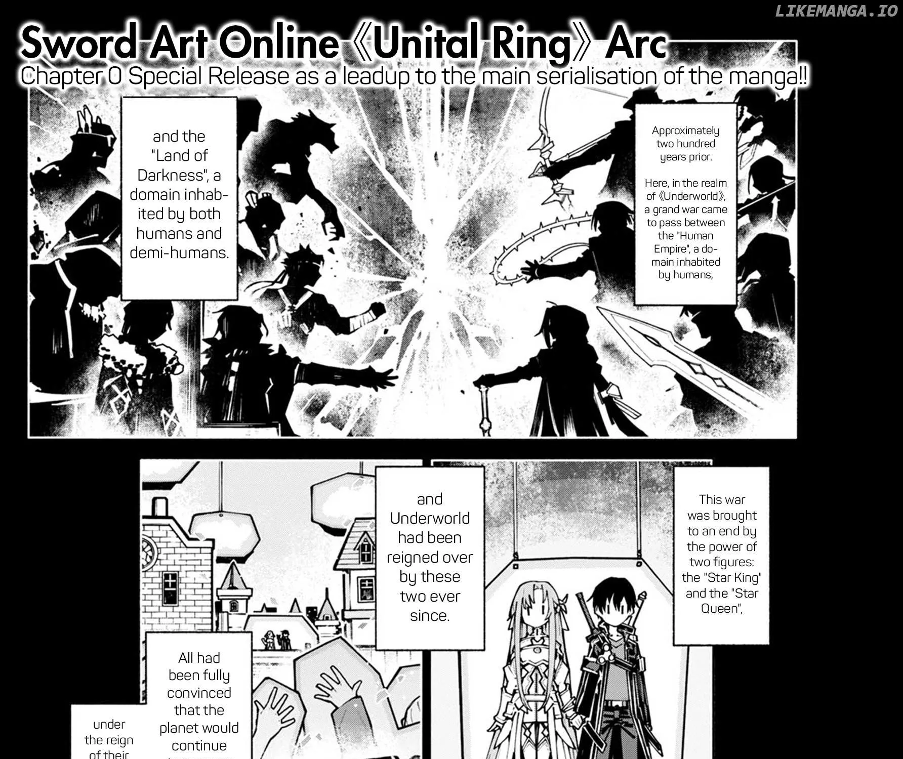 Sword Art Online Unital Ring Chapter 0.1 page 1 - 