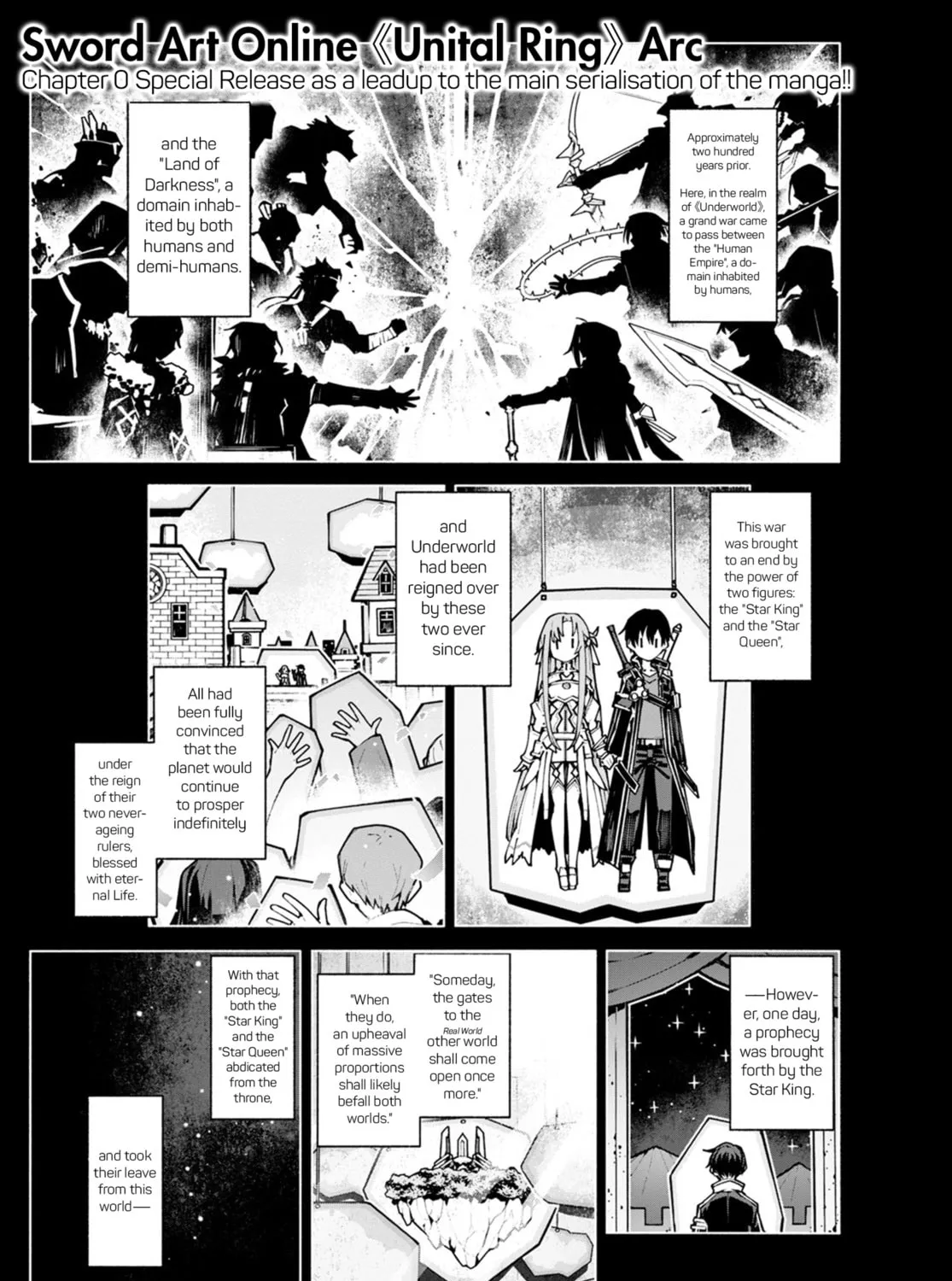 Sword Art Online Unital Ring Chapter 0 page 1 - 
