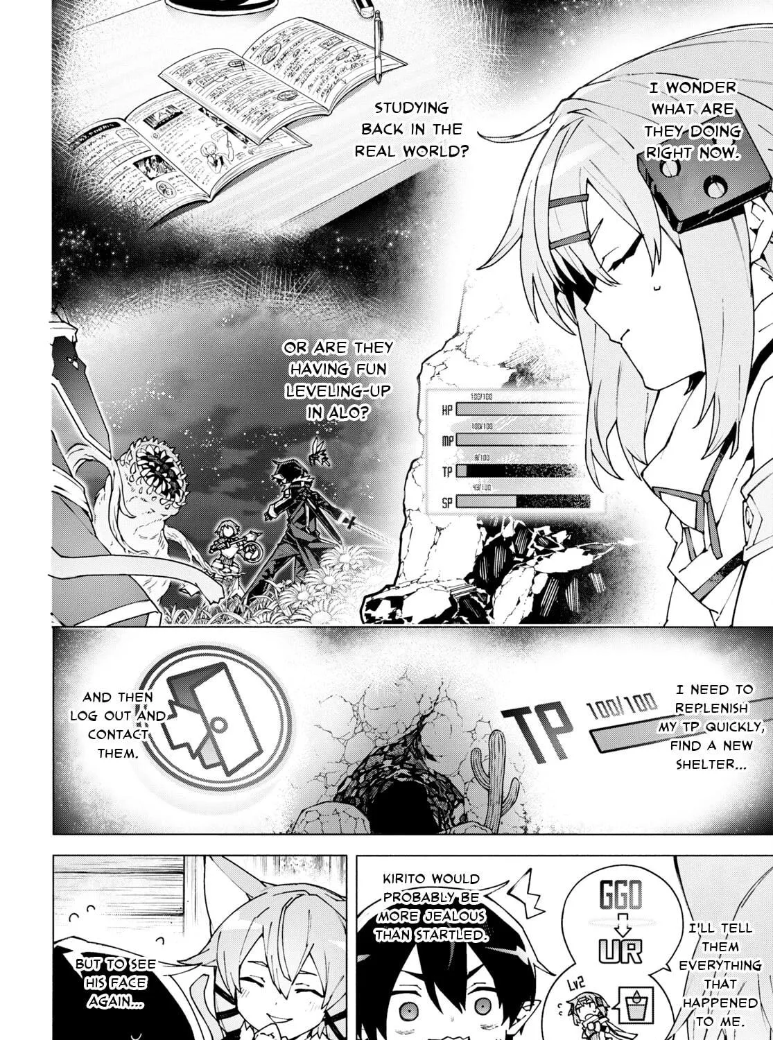 Sword Art Online Unital Ring Chapter 10.1 page 23 - 