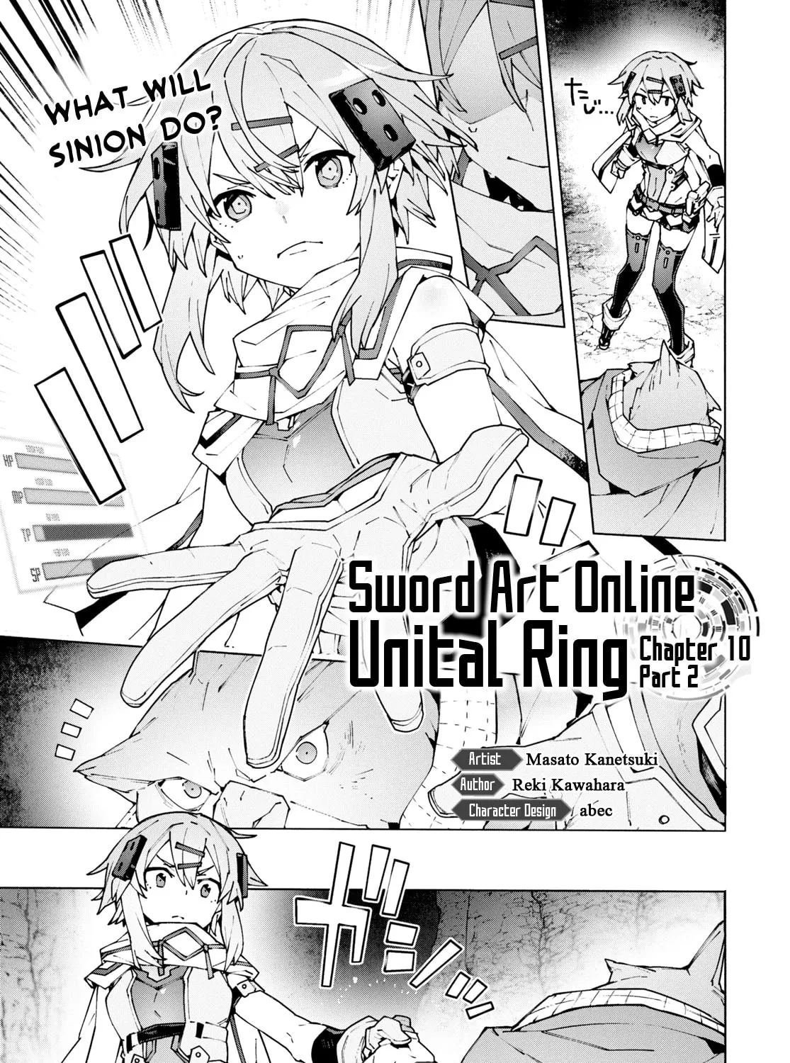 Sword Art Online Unital Ring Chapter 10.2 page 1 - 
