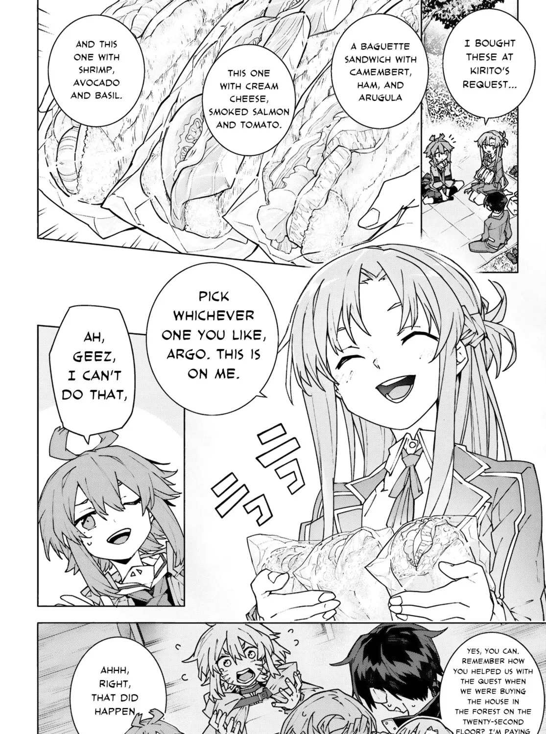 Sword Art Online Unital Ring Chapter 11.2 page 3 - 