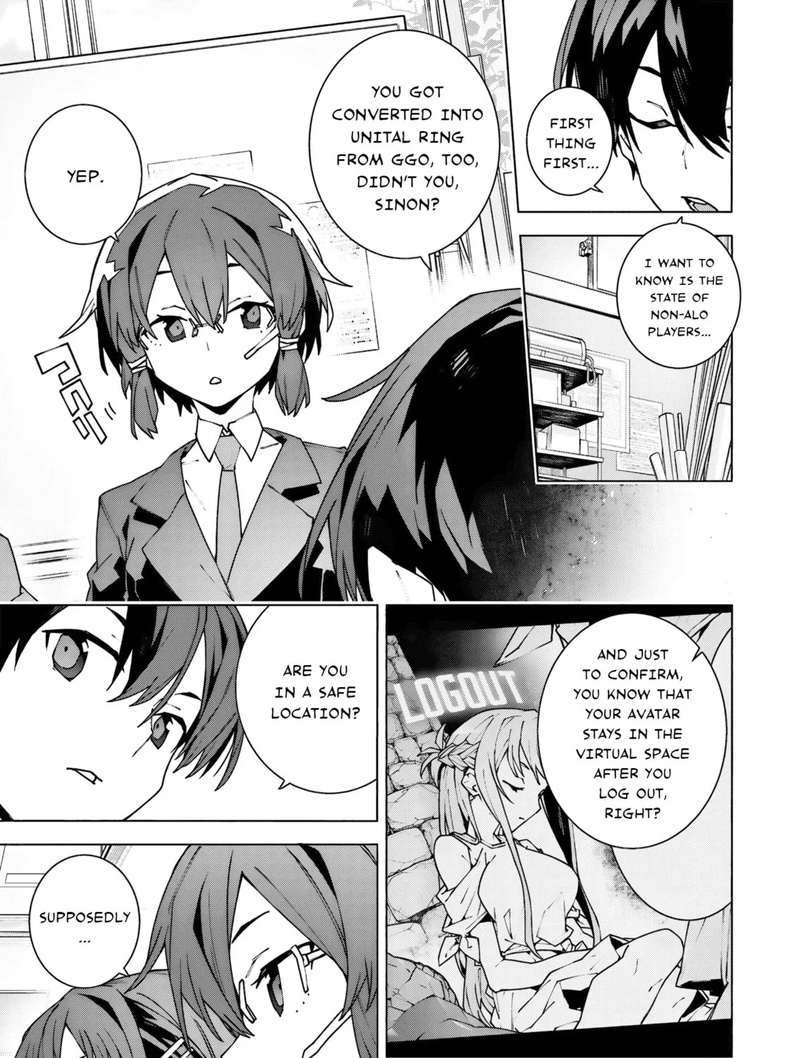 Sword Art Online Unital Ring Chapter 11.2 page 45 - 
